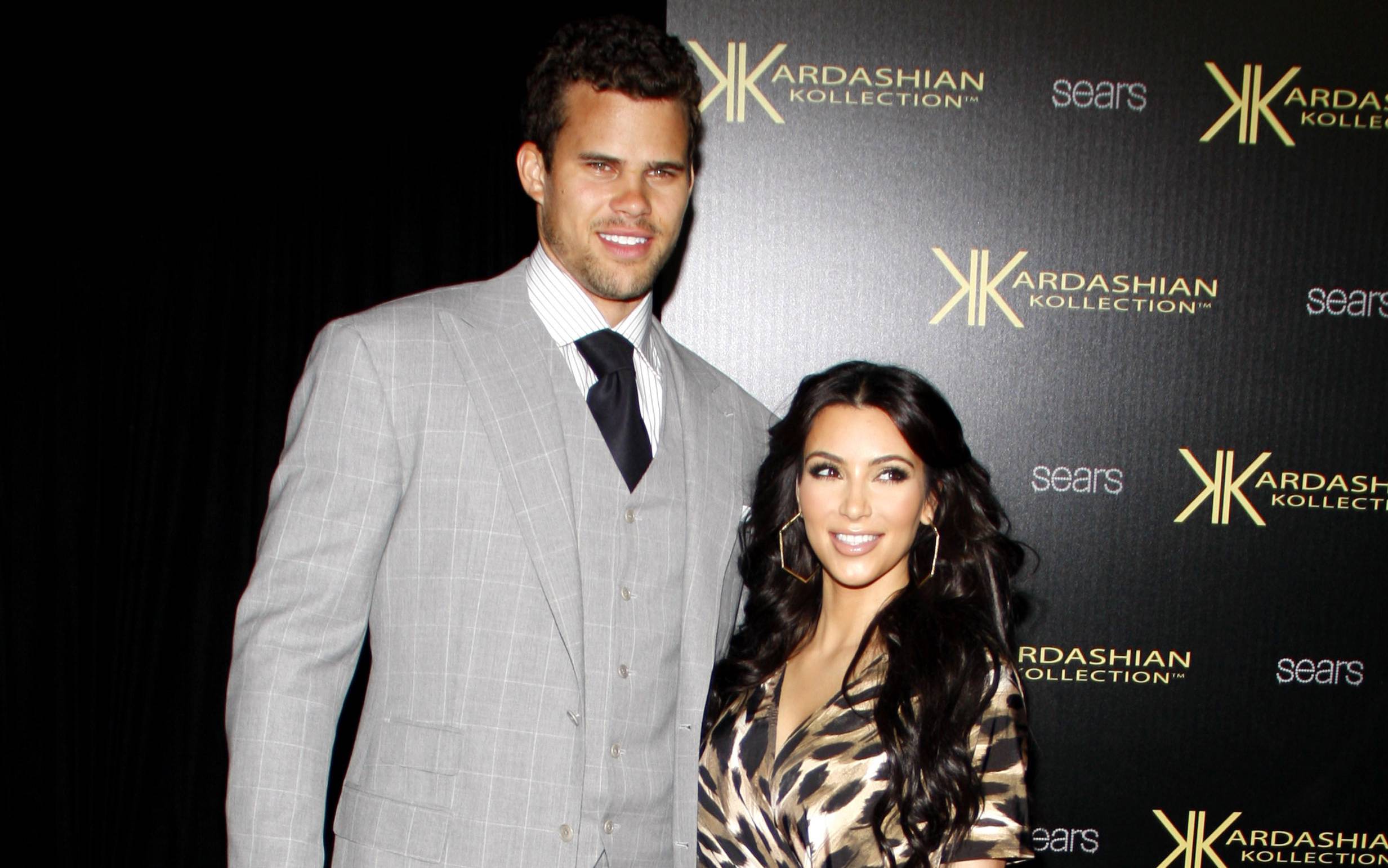 Kris Humphries and Kim Kardashian
