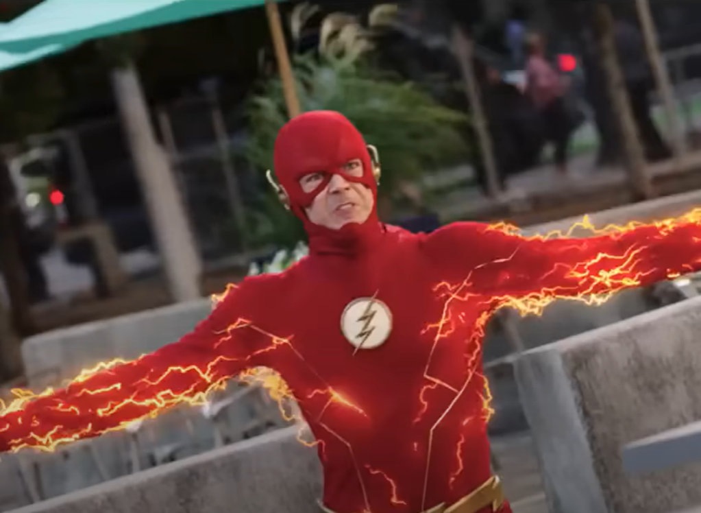 Screenshot of Grant Gustin from The Flash (2014-23)