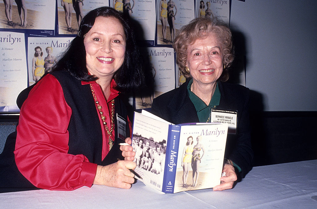 Berniece Baker Miracle and daughter Mona Rae Miracle