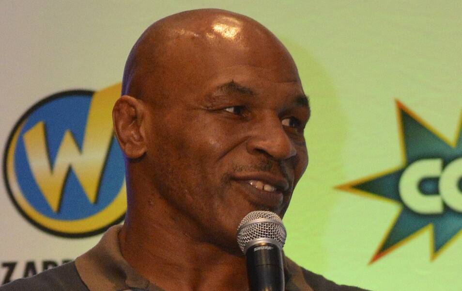 Mike Tyson speaking