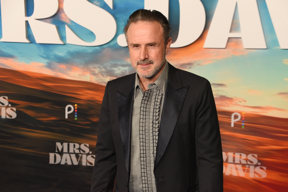 David Arquette attends a premiere