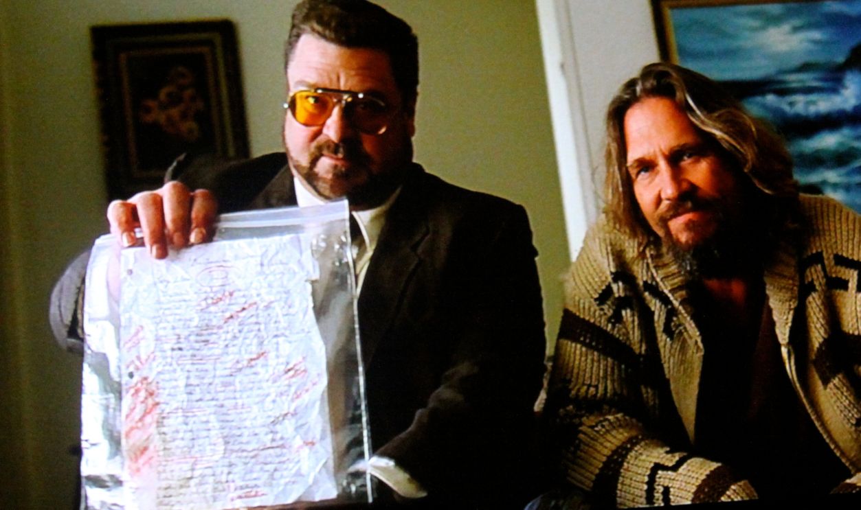 Screenshot Of The Big Lebowski