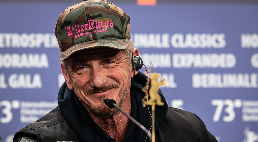 Sean Penn at a festival