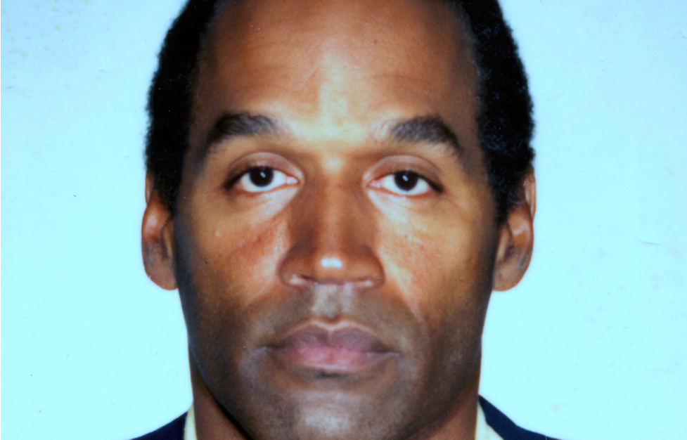 Mug shot of O.J. Simpson