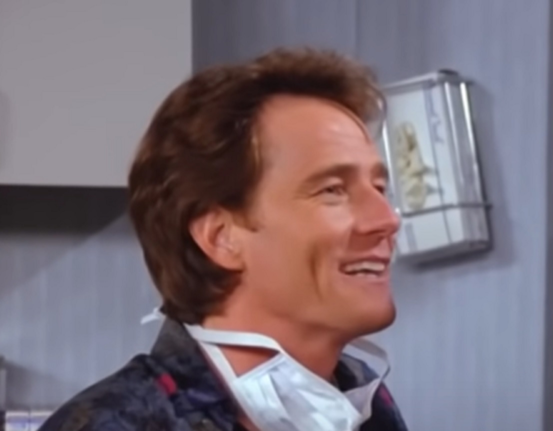 Screenshot of Bryan Cranston from the television sitcom Seinfeld (1989-1998)