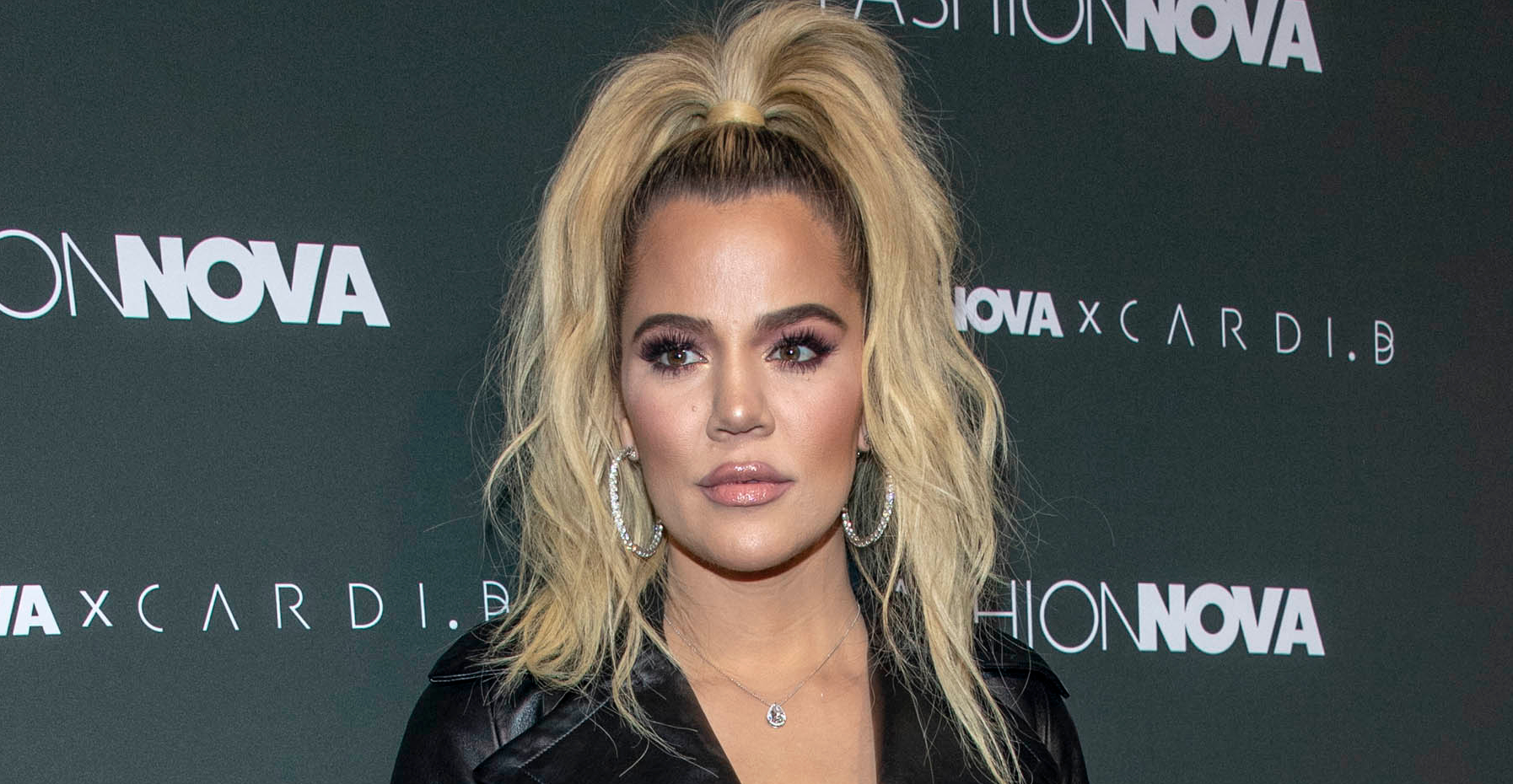 Khloe Kardashian attends a fashion show