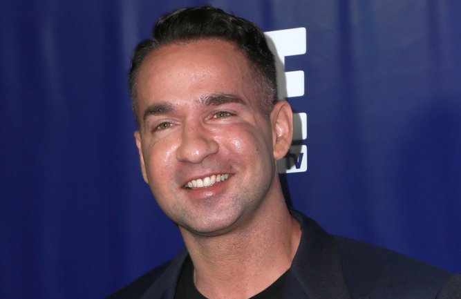 Mike Sorrentino at a premiere party
