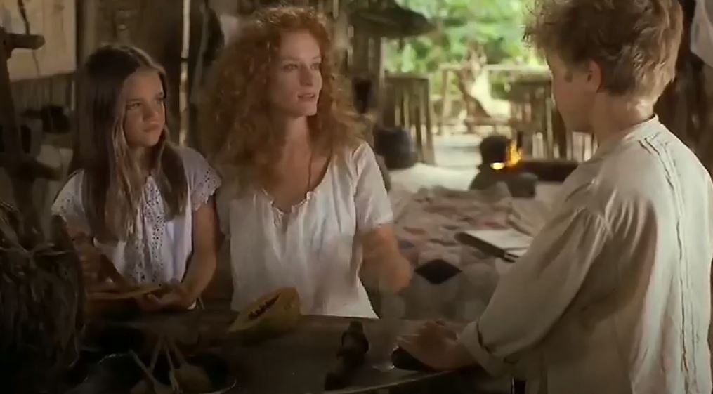 A snapshot of the movie Return to the Blue Lagoon