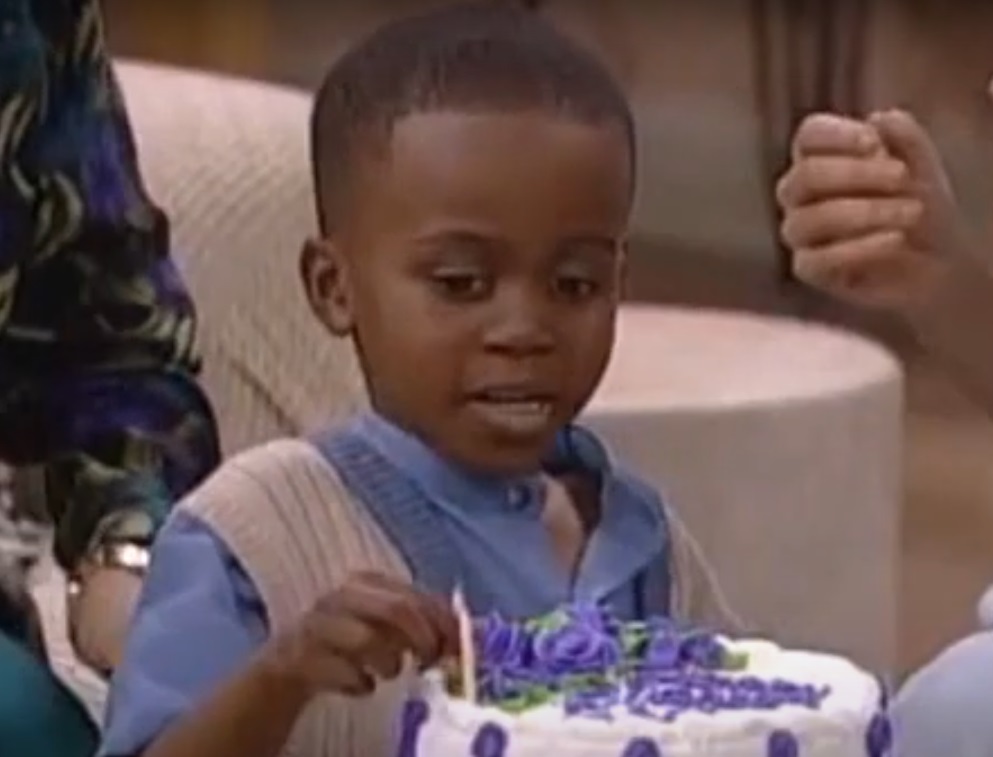 Screenshot from the sitcom television series The Fresh Prince of Bel-Air (1990-1996)
