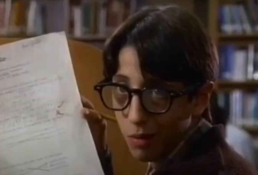 Screenshot from the American coming-of-age comedy television series The Wonder Years (1988-1993)