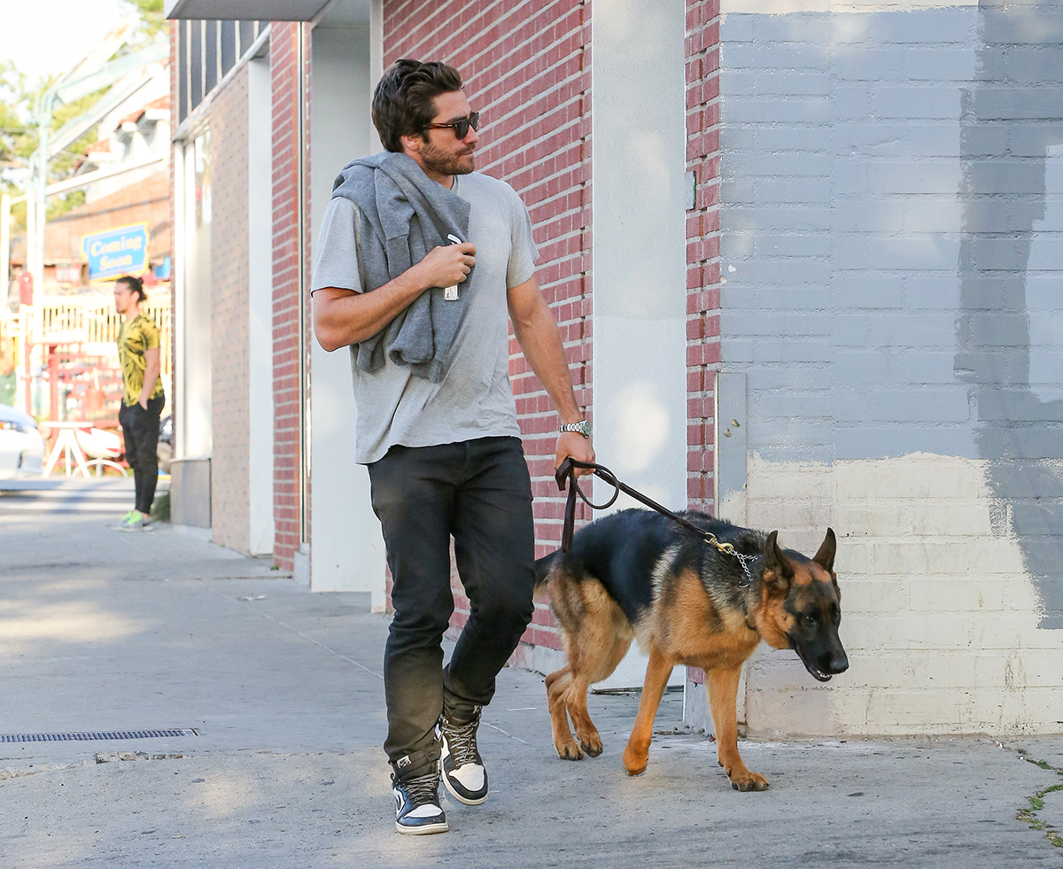 Jake Gyllenhaal is seen in Los Angeles