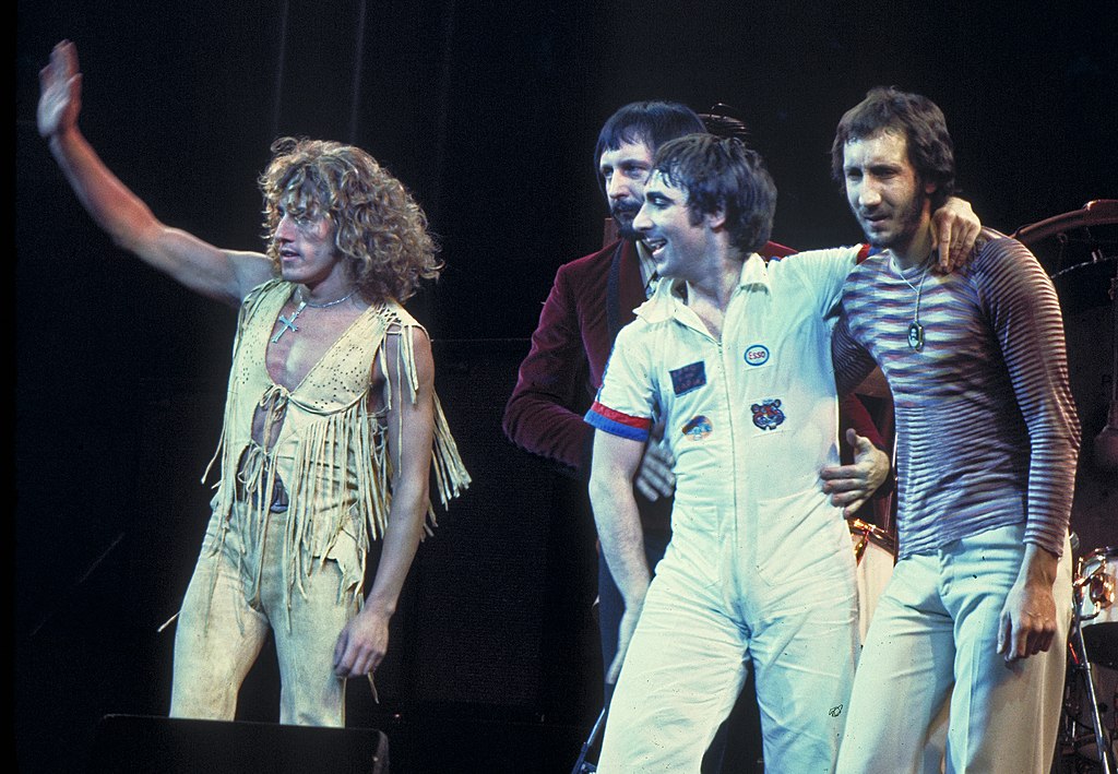 The Who, original line up, performing in Chicago.
