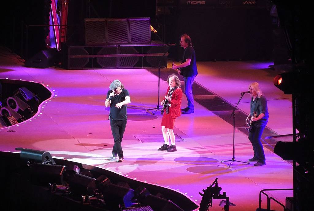 Concert of AC/DC in Barcelona