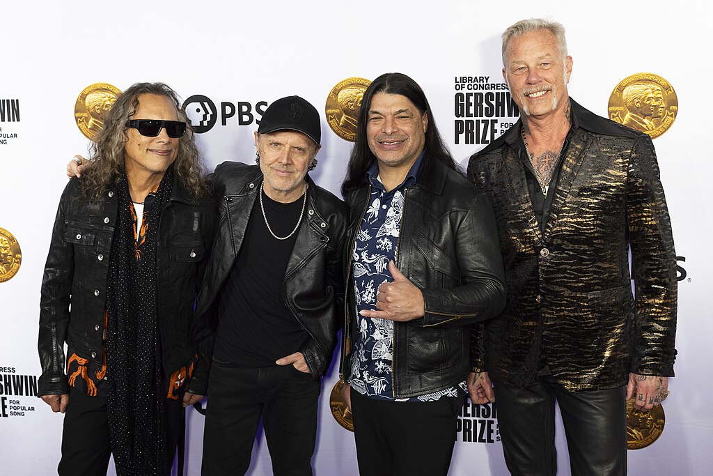 Metallica at the Library of Congress Gershwin Prize for Popular Song ceremony