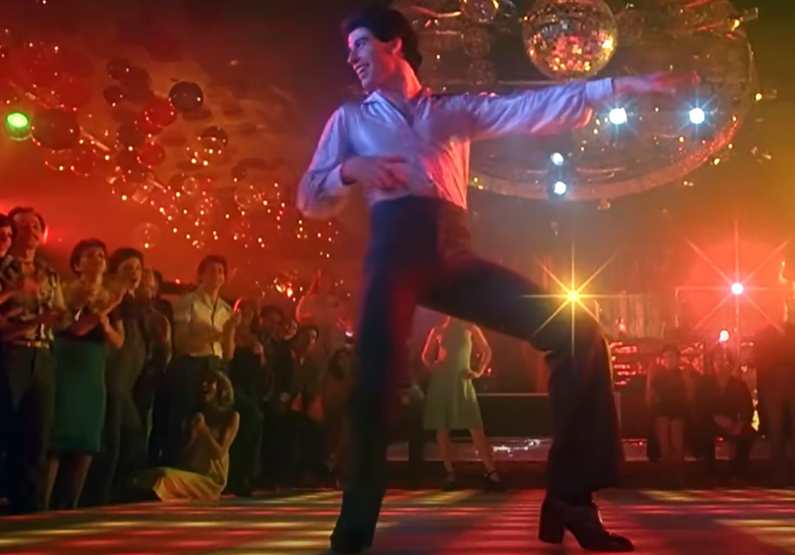 Screenshot from the movie Saturday Night Fever (1977)