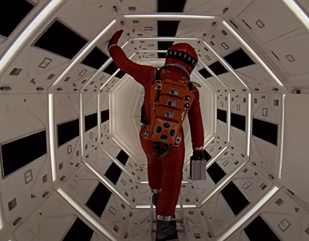Screenshot from the movie 2001: A Space Odyssey (1968)