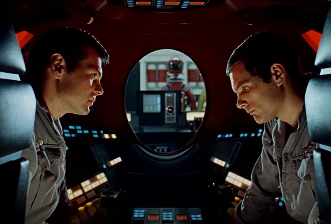 Screenshot from the movie 2001: A Space Odyssey (1968)