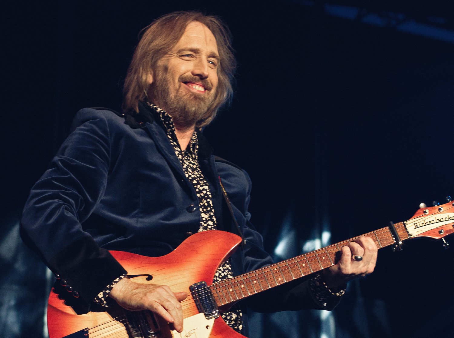 Tom Petty performing on stage in Horsens, Denmark