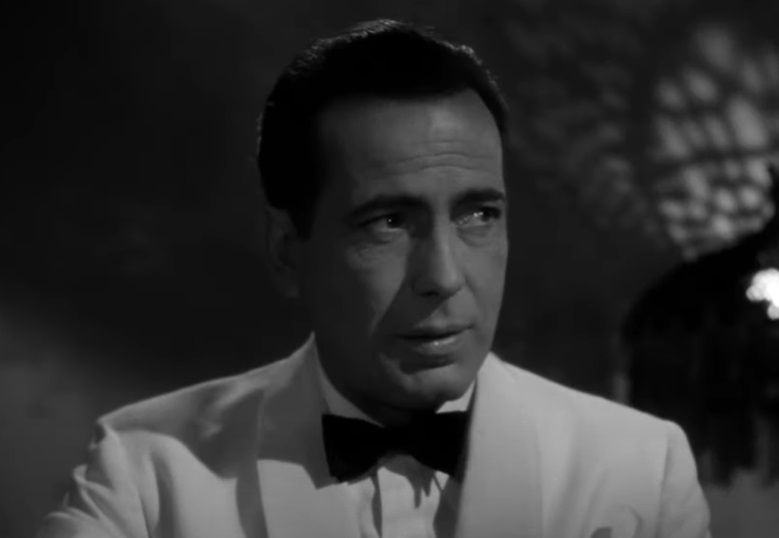 Screenshot from the movie Casablanca (1942)