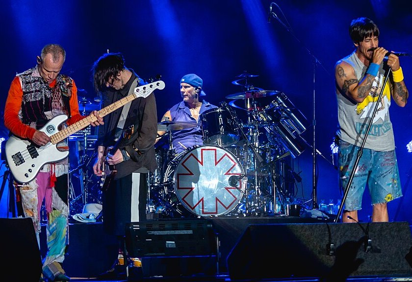American rock band Red Hot Chili Peppers performing at the Ohana Festival 2019