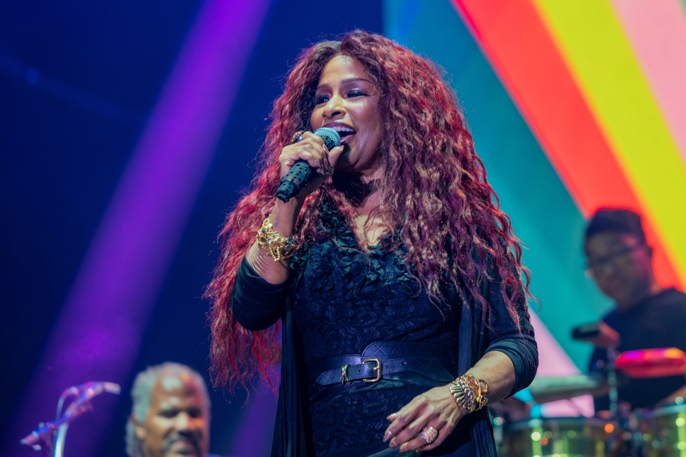 Portrait Photo of Chaka Khan performing at Jacksonville Jazz Fest