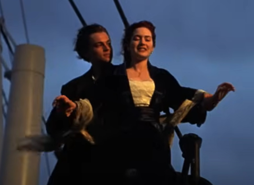 Screenshot from the movie Titanic (1997)