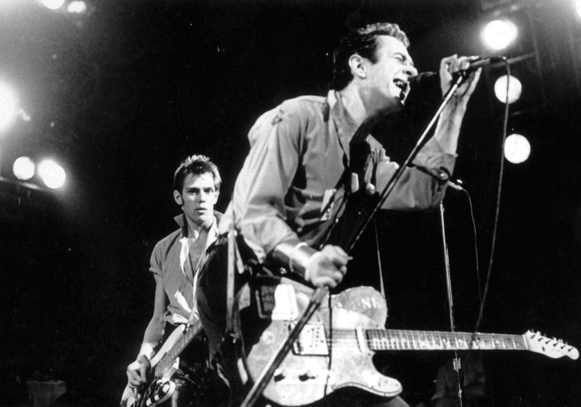 The Clash performing at Seattle's Paramount Theater