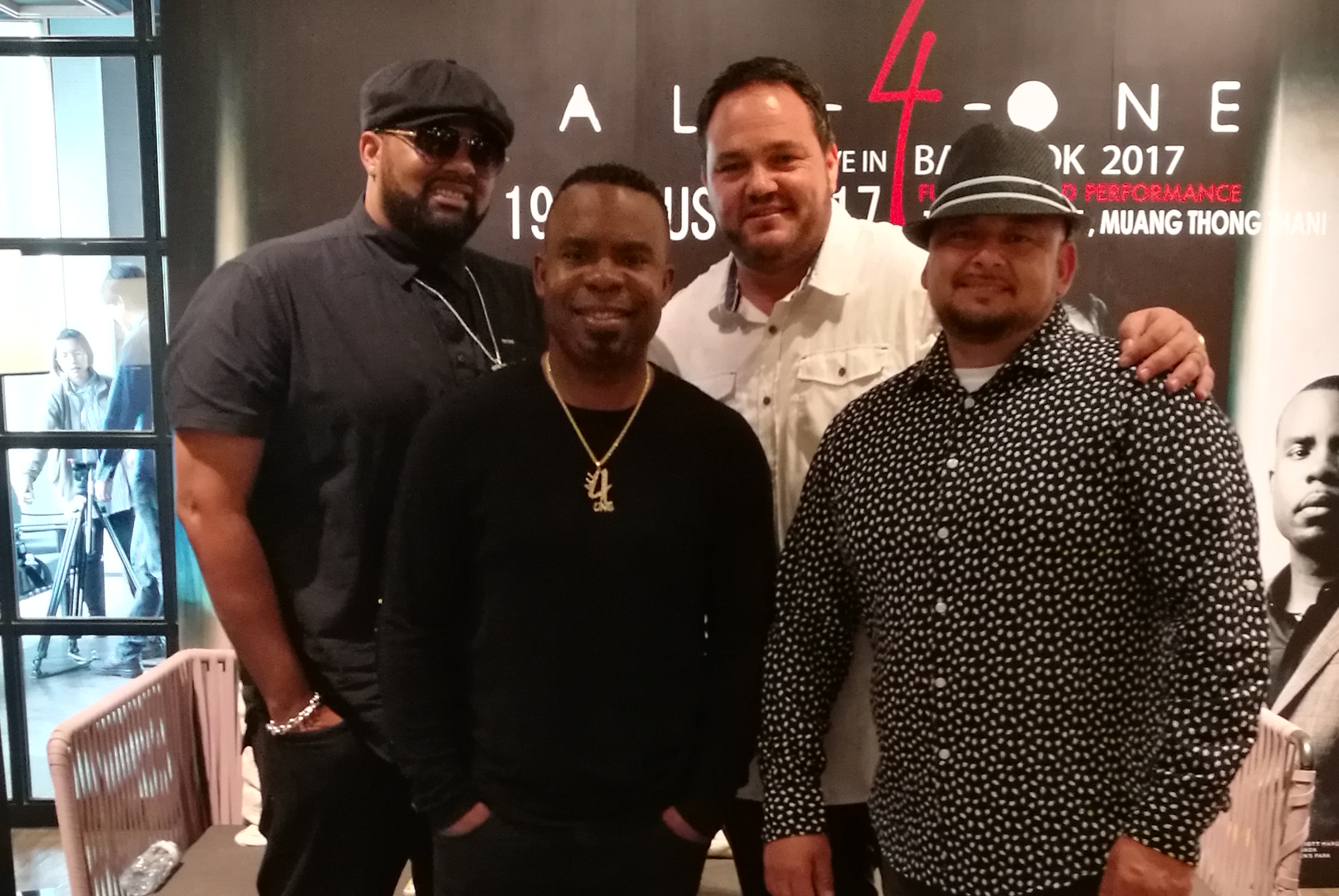 All 4 One in Bangkok, Thailand