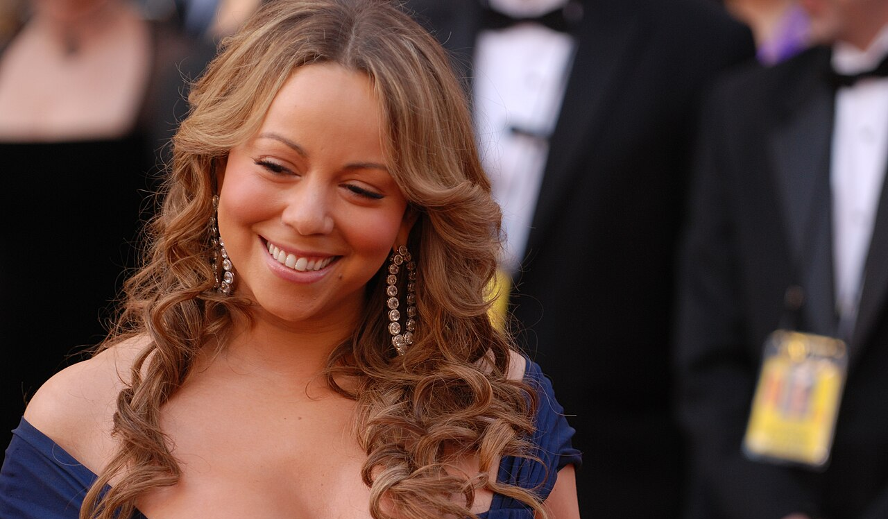 Mariah Carey during an interview