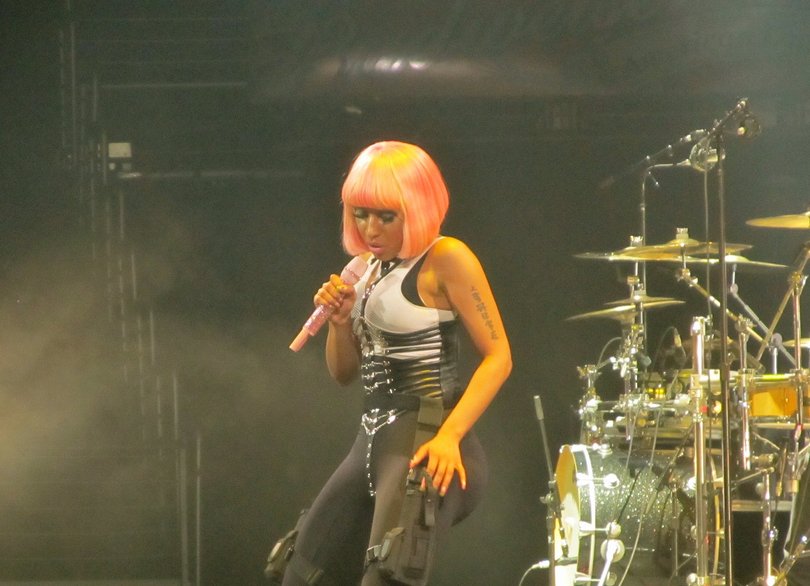 Nicki Minaj live on Femme Fatale Tour in 2011
