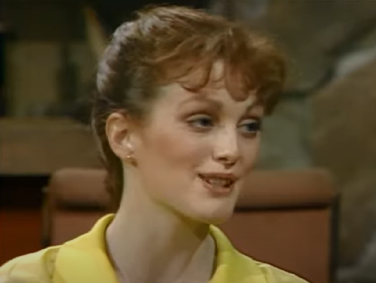 Screenshot of Julianne Moore from As The World Turns (1956-2010)
