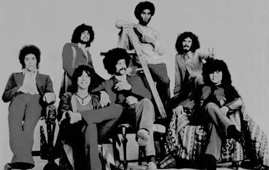 A photo of the band Santana