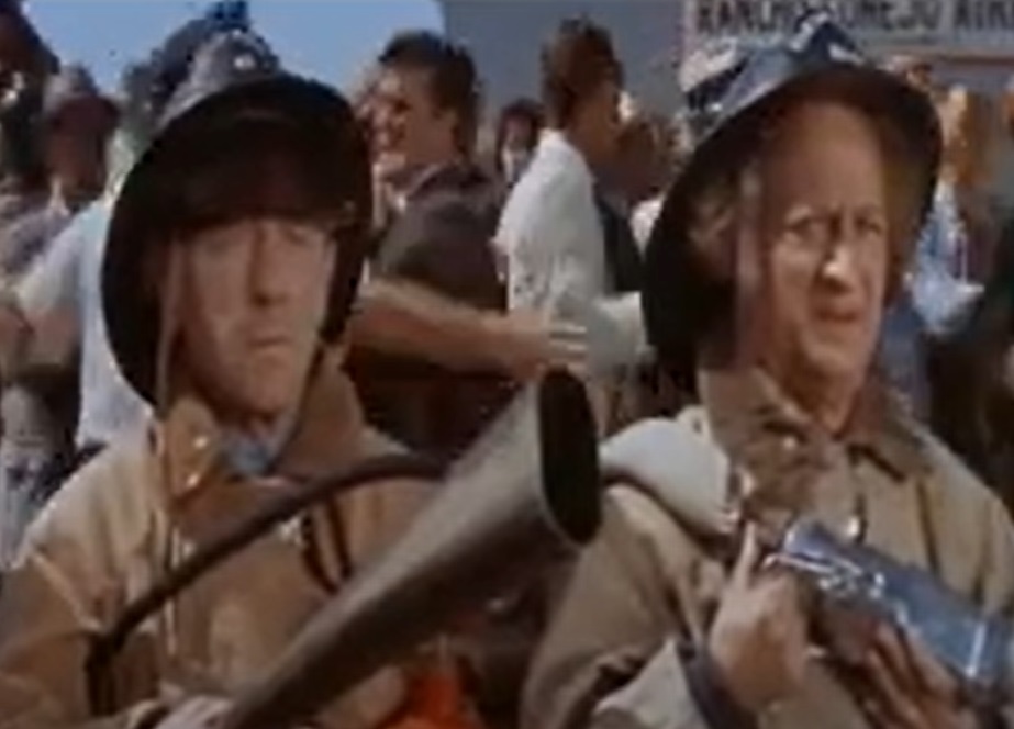 Screenshot from the movie It's a Mad, Mad, Mad, Mad World (1963)