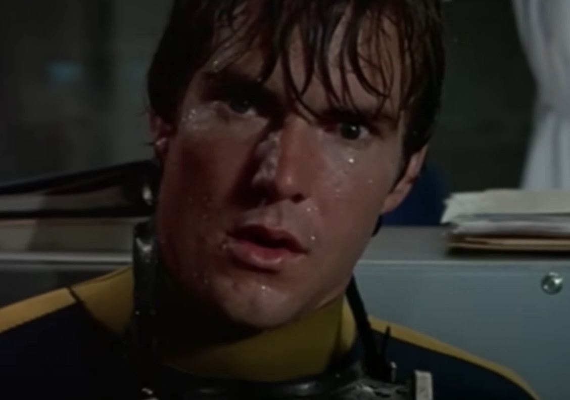 Screenshot from the movie Jaws 3-D (1983)