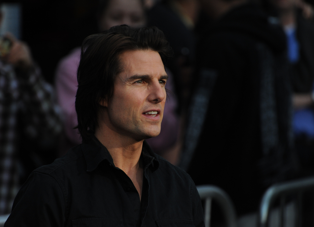 Tom Cruise at the Los Angeles premiere of 