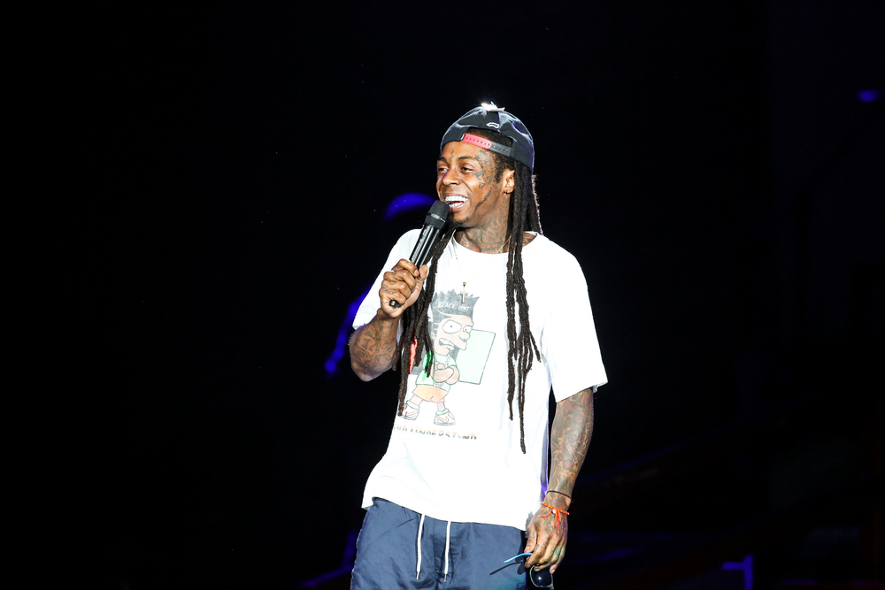 Lil Wayne performs in concert as part of his 2013 America's Most Wanted Tour