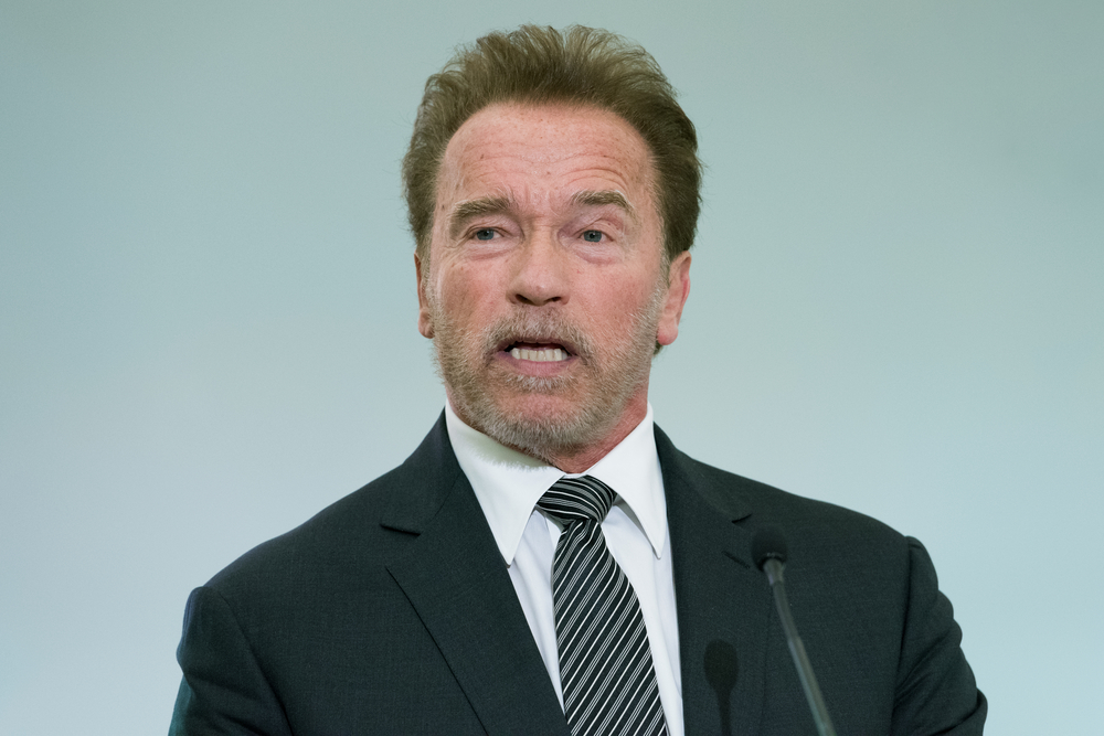Arnold Schwarzenegger at the United nations conference on climate change