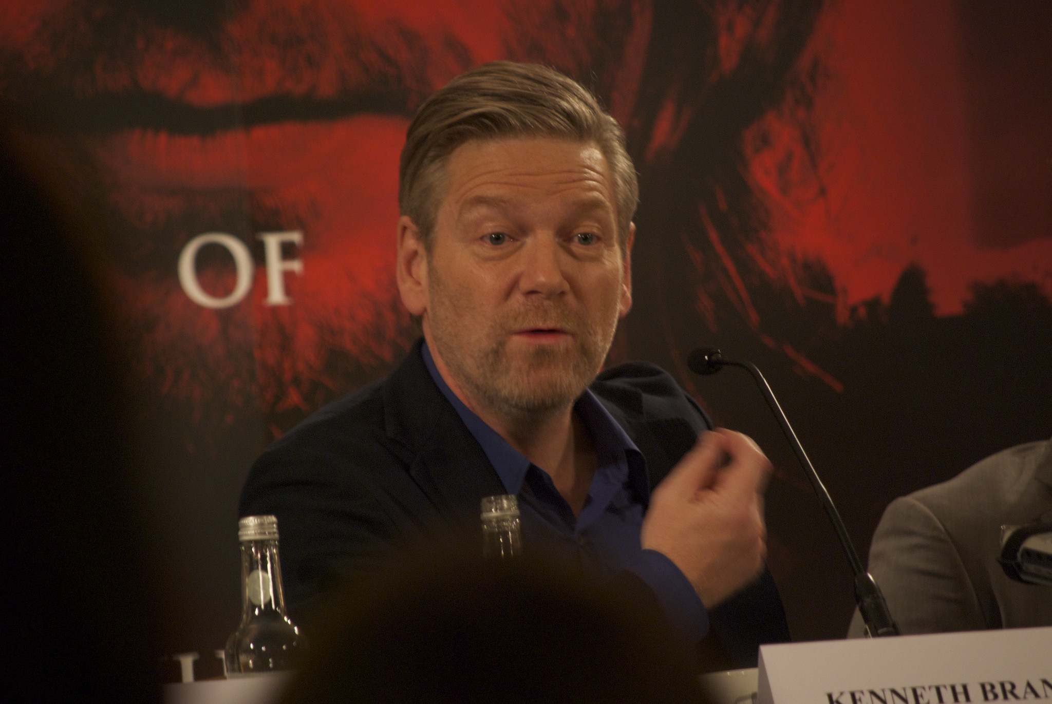 Kenneth Branagh at press conference