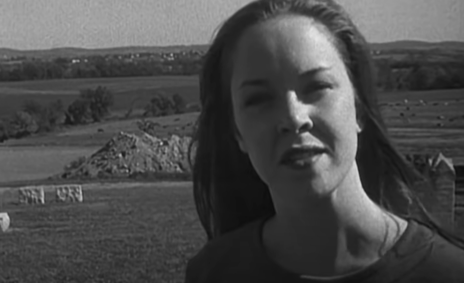 A screenshot of the movie The Blair Witch Project