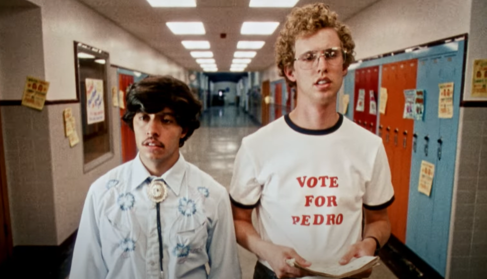 A screenshot of the movie Napoleon Dynamite