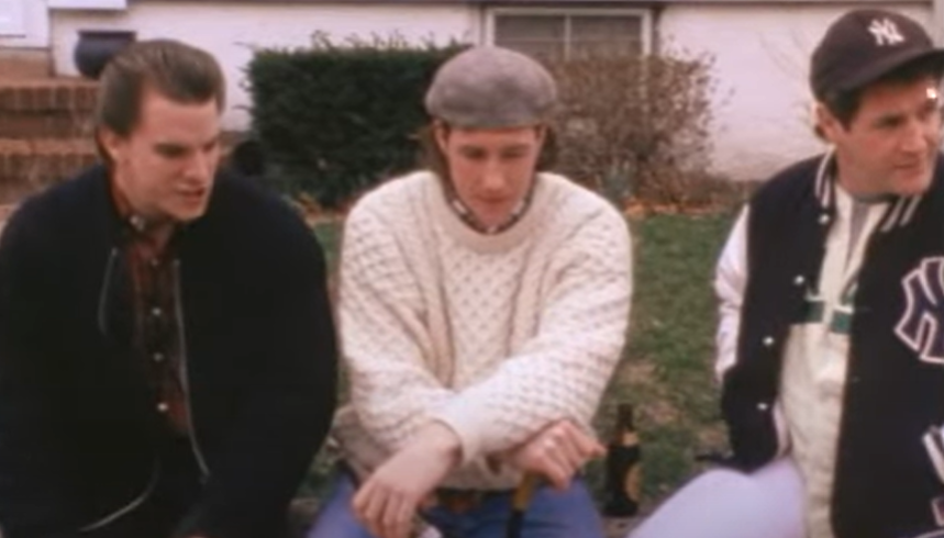 A screenshot of the movie The Brothers McMullen