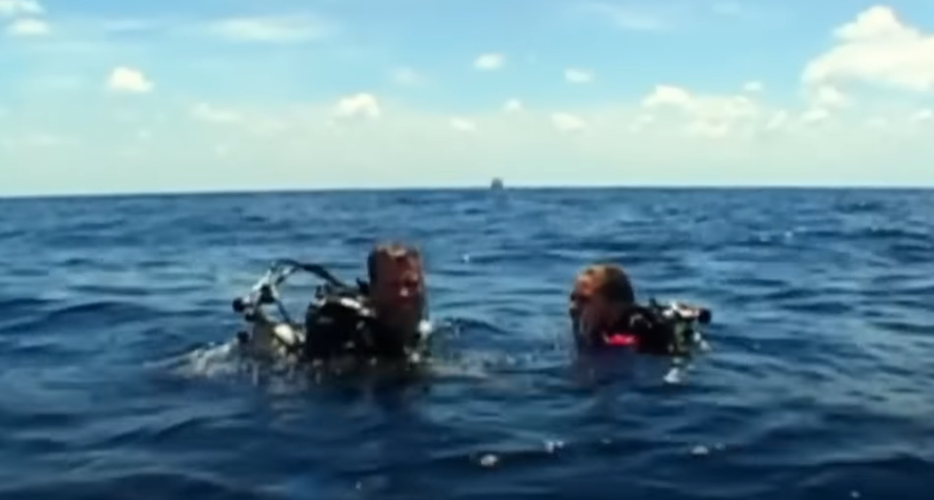 A screenshot of the movie Open Water