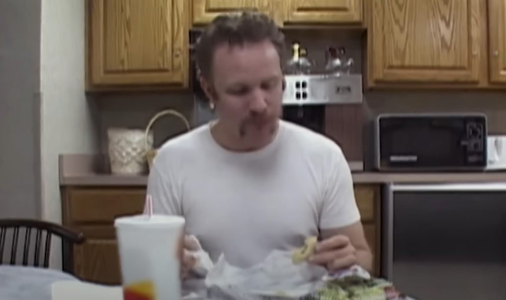 A screenshot of the movie Super Size Me