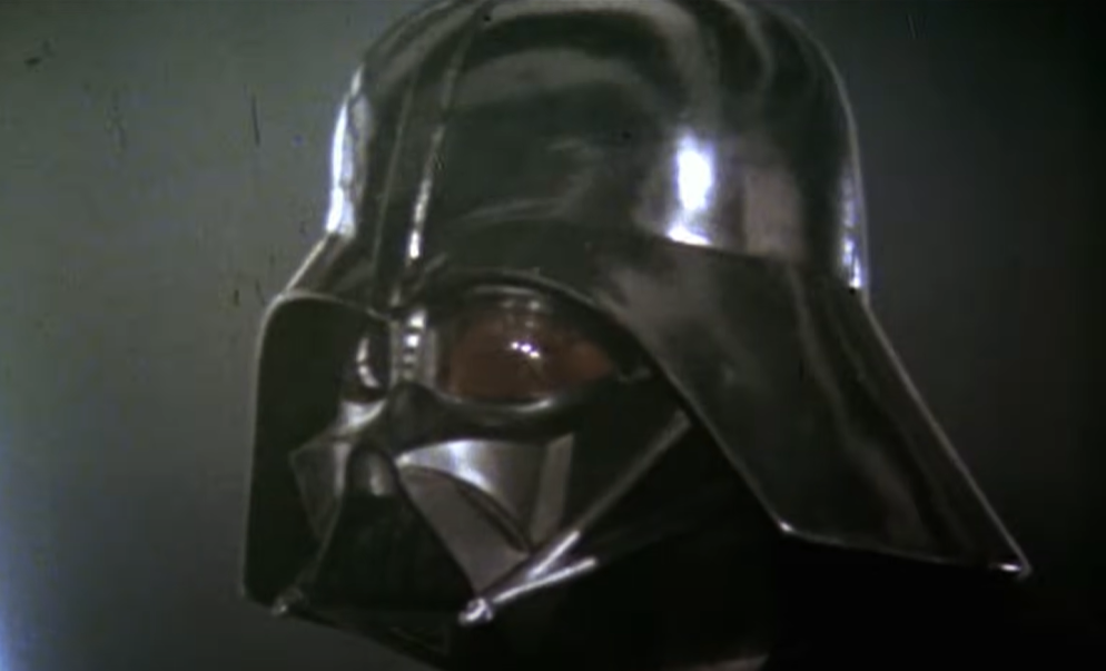 A screenshot of the movie Star Wars: Episode IV - A New Hope