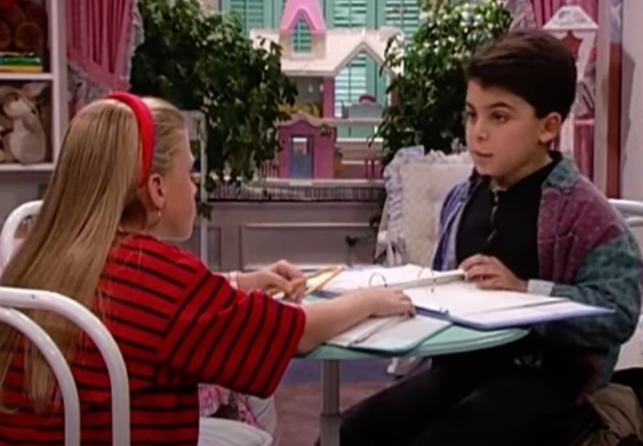Screenshot from the television sitcom Full House (1987-1995)