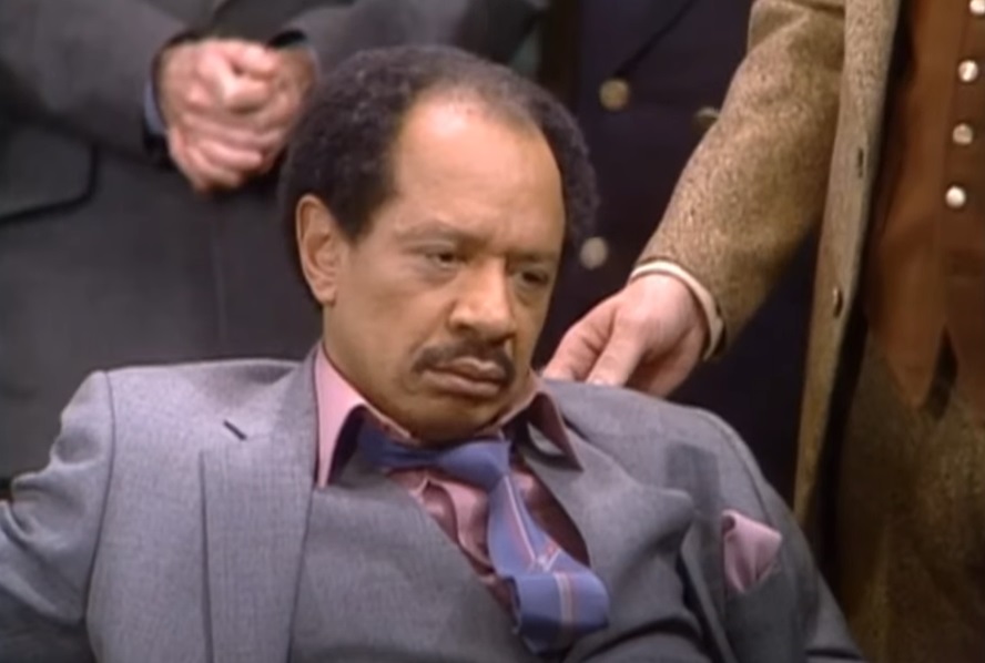 Screenshot from the television series The Jeffersons (1975-1985)