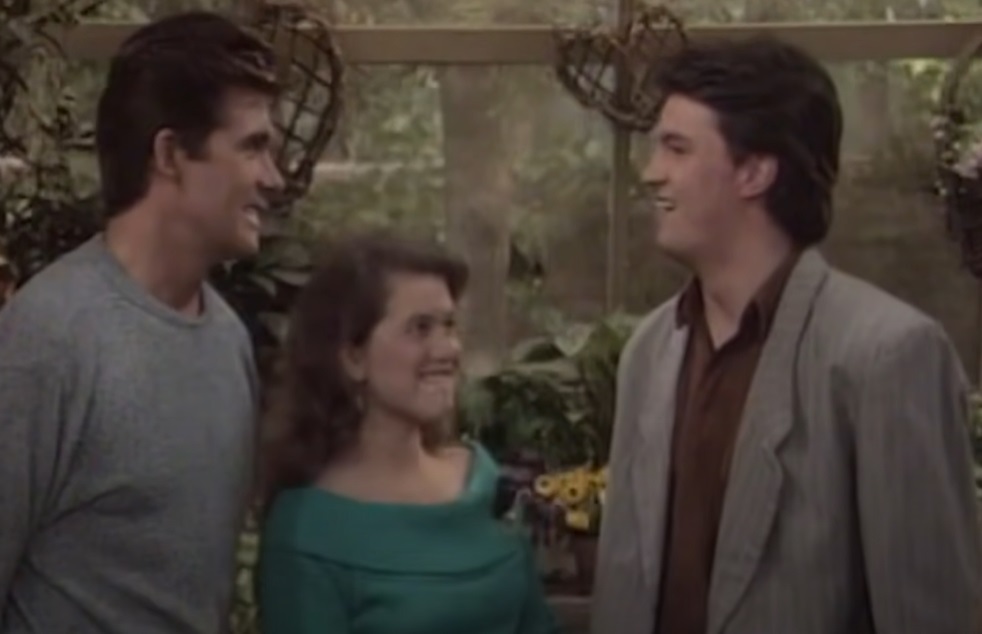 Screenshot from the television sitcom Growing Pains (1985-1992)