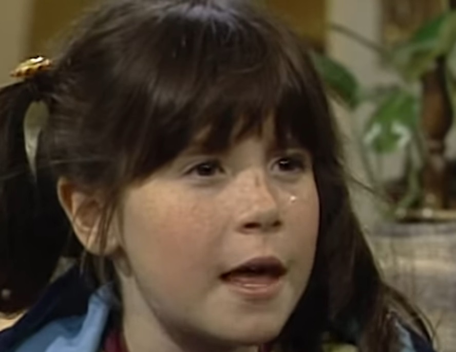 Screenshot from the television sitcom Punky Brewster (1984-1988)
