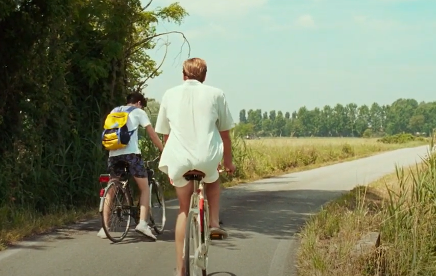 A screenshot of the movie Call Me By Your Name