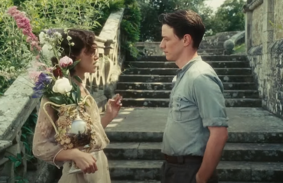 A screenshot of the movie Atonement